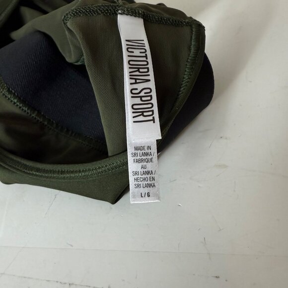 VSX Victorias Secret Sport Bra Racerback Size L Training Workout Activewear Yoga - Picture 8 of 12